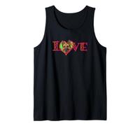 Love German Shepherd Dog Lover Heart Felt Canine Enthusiast Tank Top