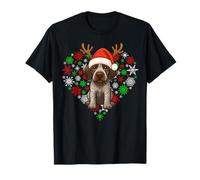 Love German Shorthaired Pointer Christmas Santa Ugly Xmas T-Shirt