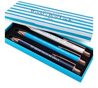 LOVE GIFTS®: A Funny Uncle Gift, Containing 3 Novelty Ballpoint Pens With Amusing Uncle Quotes, Beautifully Packaged And Sold By An UK Award Winning Retailer