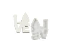 LOVE Gnome Shape, Silicone for Home Decoration | Upholstery Plaster Mold, Silicone for Making, Cast