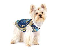 Love Goddess Full Print Cotton Pet Vest S Dog Cat Clothes Soft Elastic Breathable Pullover Pet