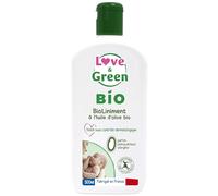 Love & Green BioLiniment Certified Organic Fragrance Free - 500 ml - Made in France