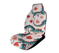 Love Green Dragon Car Seat Covers Universal, 1PCS Carseat Protector - Stretchable Fabric, Anti-Slip Elastic Car Seat Protector for Cars, SUV, Trucks