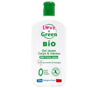 Love & Green Organic Body & Hair Cleansing Gel 500ml