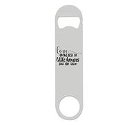 Love Grows Best in Little Houses just Like This (Style one) Home Statement [CM17FH] Printed bar Blade with Bottle Opener - White Double Sided Print