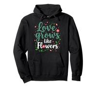 Love Growth Like Flowers Natural Connection Pullover Hoodie