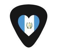 Love Guatemala Flag Guitar Picks Plectrums For Guitar Bass 12 Pack