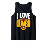 Love Gumbo Cajun Food Louisiana Tank Top