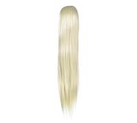 Love hair Extensions Alice Drawstring Synthetic Hair Ponytail Colour 613 Cream Blonde 18 -Inch