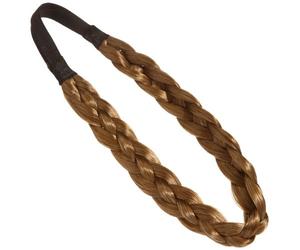 Love Hair Extensions Double Braid Band, Colour 10 Medium Ash Brown