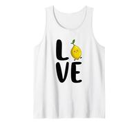 Love Happy Lemon Fresh Summer Lemons Lemonade Tank Top