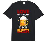 Love Has 4 Letters So Does Beer Comfort Colors Adult Heavyweight T-Shirt