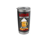 Love Has 4 Letters So Does Beer Stainless Steel Insulated Tumbler
