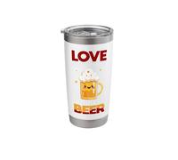 Love Has 4 Letters So Does Beer Stainless Steel Insulated Tumbler