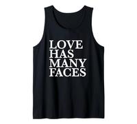 Love Has Many Faces Lover Statement Tank Top