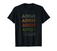 Love Heart Annie Tee Grunge/Vintage Style Black Annie T-Shirt