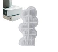 Love Heart Candle DIY Mold - 3D Silicone Candle Mold, Silicone Candle Making 3D Mold | GLUE AROMATHERAPY MOULD CHAPEL PLATILLA ENDELA, VE MOLD FLOWER