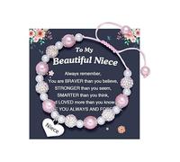 Love Heart Charm Fashionable Beads Unique Gemstone Pearl Beads Hand Chain Suitable for Any Clothes