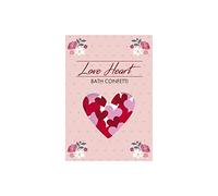 Love Heart Dissolvable Scented Bath Confetti