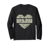 Love Heart Facts Social Media Influencers Lover Screen Life Long Sleeve T-Shirt