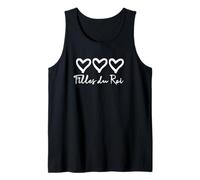 Love Heart Filles du Roi Kings Daughter French Canadian Tank Top