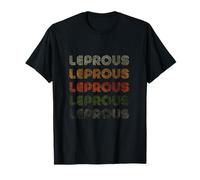 Love Heart Leprous Tee Grunge Vintage Style Black Leprous T-Shirt