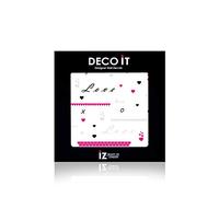 Love Heart Nail Decals/Stickers by iZ Beauty LDN