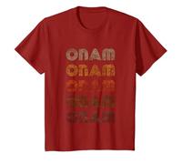 Love Heart Onam Tee Grunge Vintage Style Black Onam T-Shirt