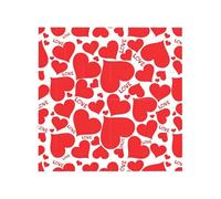 Love Heart Print Building Brick Block Puzzle Square Creative Building Blocks Jigsaw Home Desk Decor