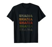 Love Heart Shania Tee Grunge/Vintage Style Black Shania T-Shirt