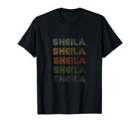 Love Heart Sheila Tee Grunge/Vintage Style Black Sheila T-Shirt