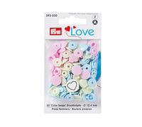 PrymLove Fasteners, Multicolour, 12 x 7 x 2 cm