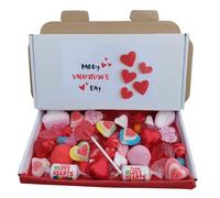 Love Heart Sweets-Wedding Pick n Mix Sweets-Valentines Candy Gifts Red, Pink & White Sweets-200g