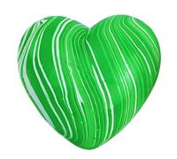 Love Heart Toy Anxiety Texture Heart Shape Sensory Toy Soft TPR Decompression Stress Party Push Bubble (Green, One Size)