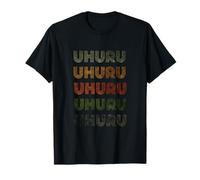 Love Heart Uhuru Tee Grunge Vintage Style Black Uhuru T-Shirt