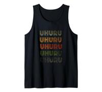 Love Heart Uhuru Tee Grunge Vintage Style Black Uhuru Tank Top