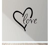 Love Heart Wall Art Decal Sticker Mural Decor Quote Motto