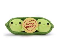 Love Hearts 23cm (9") Hap-pea Birthday - Brand New