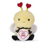 Posh Paws Swizzles Love Hearts 18cm (7 inches) Bethany Bumble Bee 'Bee Mine' Soft Toy