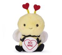 Posh Paws Swizzles Love Hearts 18cm (7 inches) Bethany Bumble Bee 'Bee Mine' Soft Toy