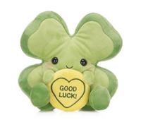 Swizzels Love Hearts 7" (18cm) "Good Luck" Clover Plush Soft Toy