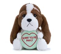 Posh Paws SWIZZELS LOVE HEARTS 18CM (7”) SORRY YOU'RE PAWLY SOFT TOY