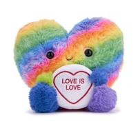Love Hearts 7Rainbow Heart Plush Gift 5050624375133