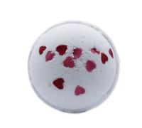 Love Hearts Bath Bomb - Wild Flowers Fragrance For Relaxing Baths