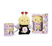 Posh Paws Mug & Plush Gift Set Bethany Bumble Bee 'Bee Mine' 11oz Purple