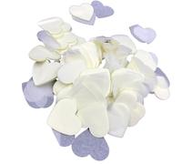 Love Hearts Confetti Crafts Wedding Ornament Throwing Balloon Fill Paper Celebration Anniversary Decorations Milk White