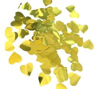 Love Hearts Confetti Props Wedding Ornament Throwing Lightweight Balloon Fill Paper for Engagement Table Decorations Gold