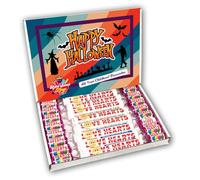 Love Hearts Halloween Sweet Gift Box Hamper (RETRO HALLOWEEN FRONT)