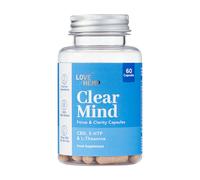 Love Hemp Clear Mind 300mg CBD Cold Press 60 Capsules