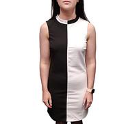 Love Her Madly Ladies Retro Mod 2 Tone Dress … (18, Black and White)